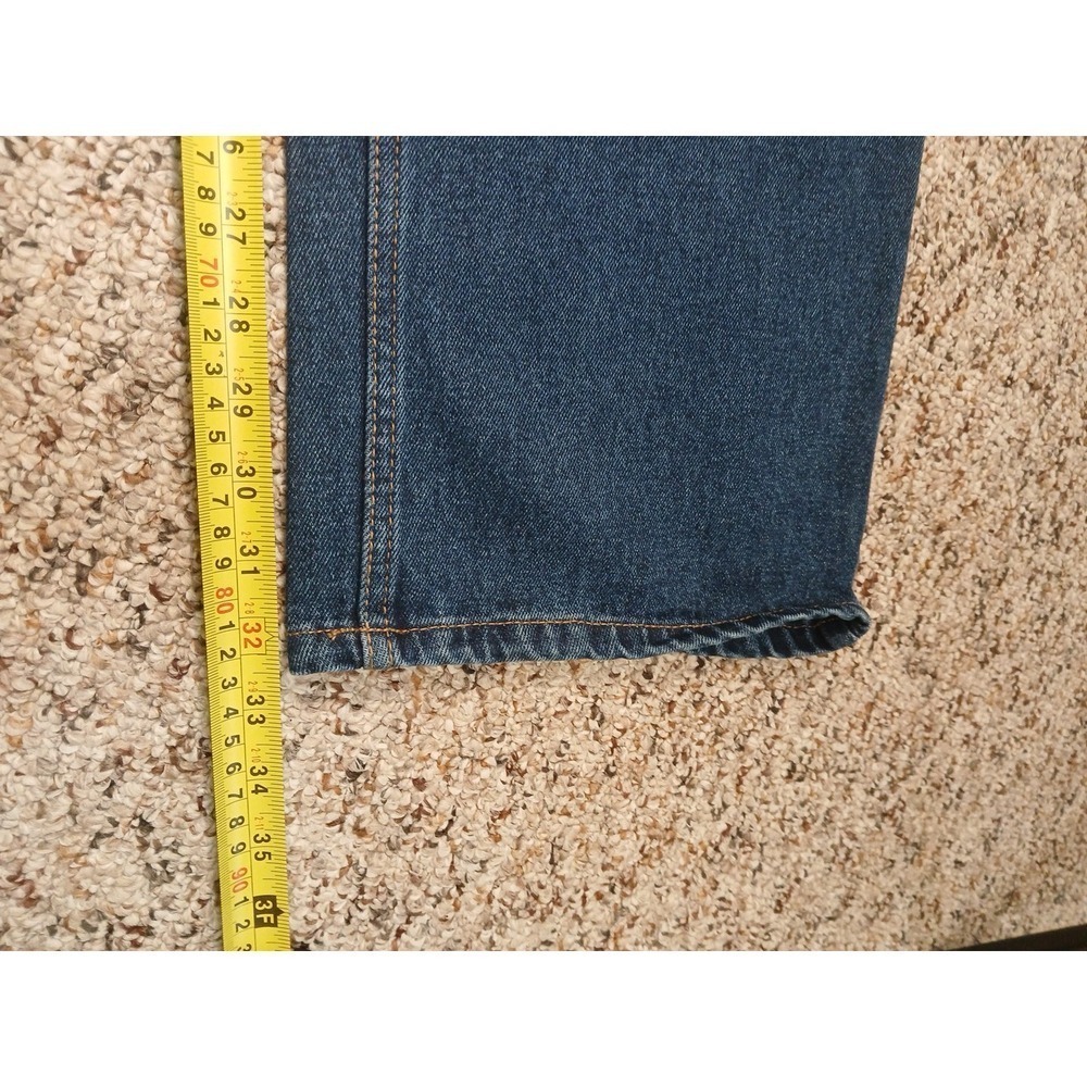 FADED GLORY Relaxed Fit Jeans Men's 36 x 34" 5 Pocket Med Wash New w Tags - Picture 7 of 11
